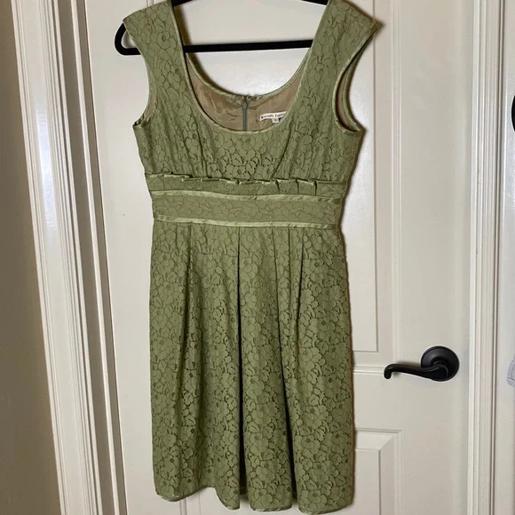 Nanette Lepore | Dresses | Nanette Lapore Dress Avocado Green Size 8 |  Poshmark